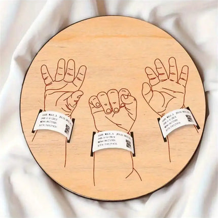 Newborn Hospital Engraved Keepsake Holder Personalized Baby Gift