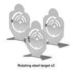 3pcs steel target