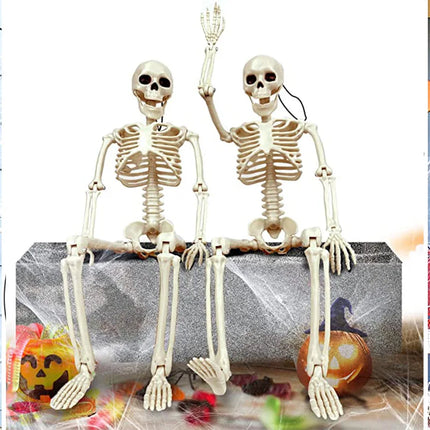 1pc Happy Halloween Modeling Humanoid Skeleton Decorative Props