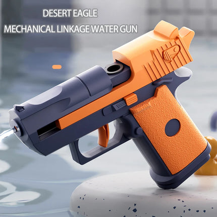Mini Manual Water Gun Desert Eagle Pistol Shooting game Fight Toy Gun
