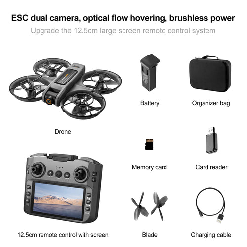 Drone Professional 8K Camera with 5G WiFi FPV UAV Screen S156 Remote