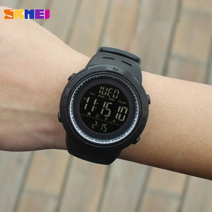 SKMEI 1251 Sports Digital Watch for Men Waterproof Military Electronic