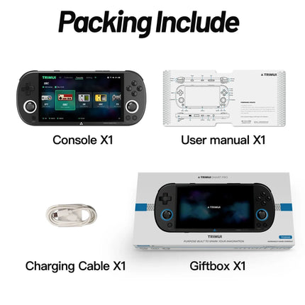Trimui Smart Pro Handheld Game Console 4.96''IPS Screen Linux System