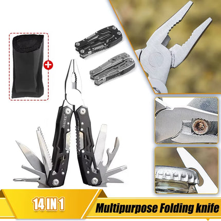 Stainless Steel Multi-tool Pliers Outdoor Combination Knife Pliers