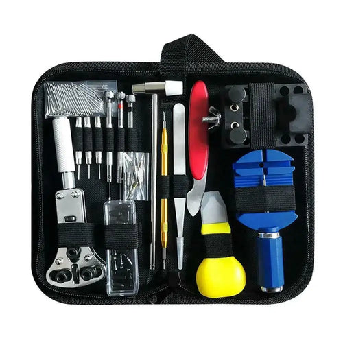 147Pcs/Set Watch Repair Tools kit Set with opener remover tweezers