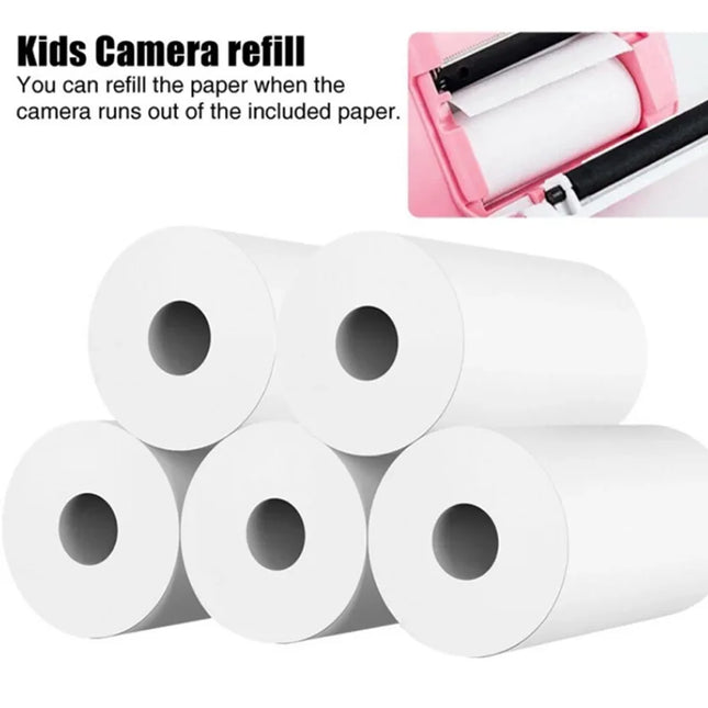 HD Mini Portable Printer Thermal Paper Universal 57mm Self-adhesive