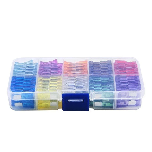 100 Pcs 10 Specifications Automotive Fuse Set 2A 3A 5A 7.5A 10A 15A