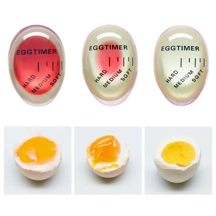 Resin Boiled Egg Timer, Fully Cooked, Half-cooked Egg Cooker Can Be