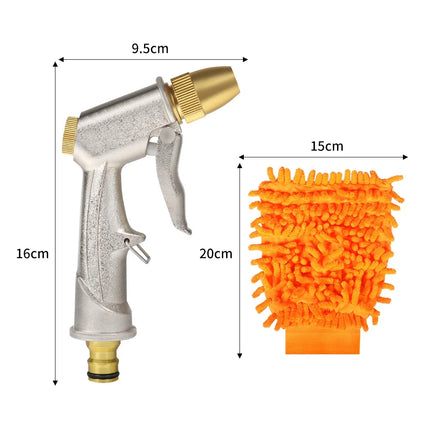 High Pressure metal Garden Water Spray Gardening Sprayer Water Hose