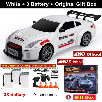 New 4WD Remote Control Drift Car Full Size 1:24 Mini Remote Control