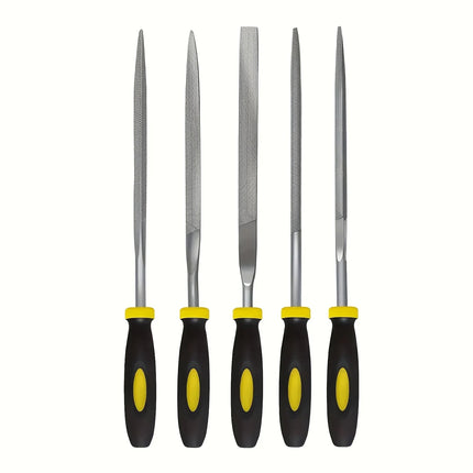 Premium Needle File Set - High-Carbon Steel Files with Non-Slip