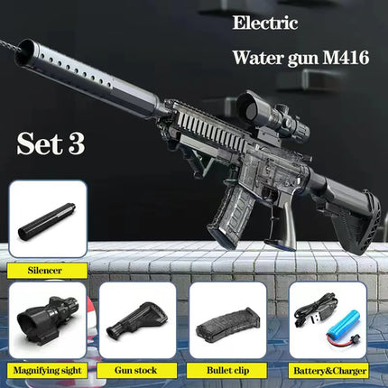 Summer Water Gun non Electric Pistol High-pressure Full Automatic