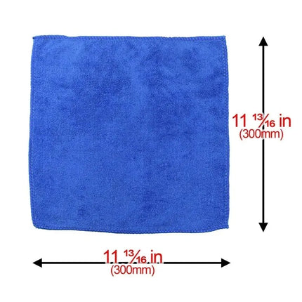 20/10PCS Car Cleaning and Washing Square Towel Super Absorbent and Non
