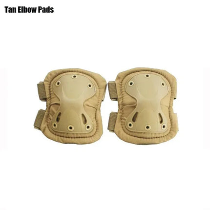 Tactical Knee Pad Support Elbow Protector CS Military Army Airsoft