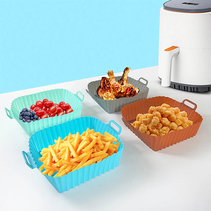 Air Fryer Silicone Liners Pot,Airfryer Basket Cooking Gadgets