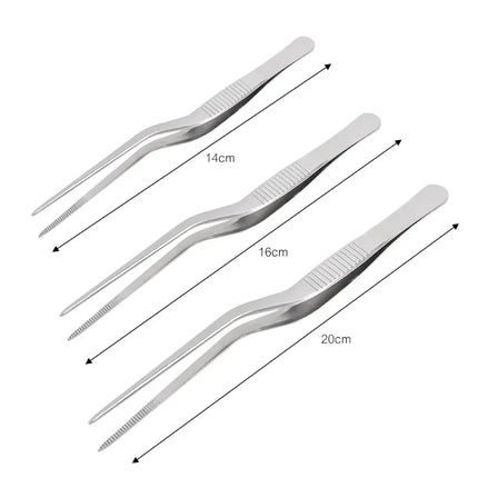 3/1Pcs Kitchen Tweezer Utensil BBQ Tweezer Food Clip Kitchen Bar Chief