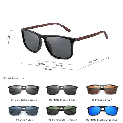 Polarking New Luxury Polarized Sunglasses Men Driving Shades Male Sun