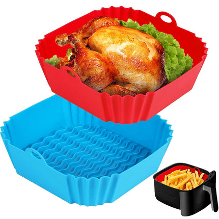 Air Fryer Silicone Liners Pot,Airfryer Basket Cooking Gadgets