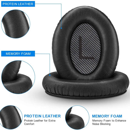 Replacement Ear Pads for BOSE QC35 QC45 for QuietComfort 35 45 & 35 II