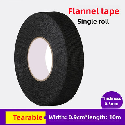 25MM*15M Auto Car Flannel Flannelette Adhesive Tape Wiring Harness