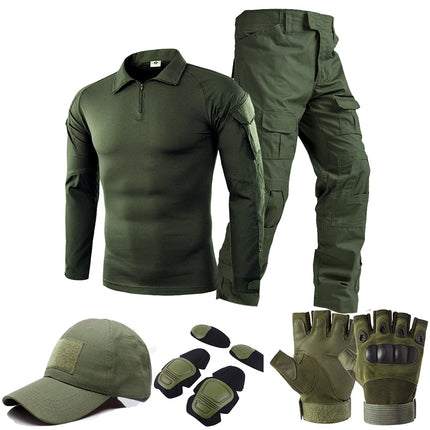 Tactical  Uniform Suits Milit Outdoor Camouflage Suit Hunting Shirts