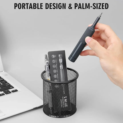 27 in 1 Precision Screwdriver Set  Magnetic Bits Pen Style Manual