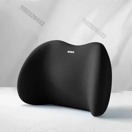 Car Headrest Lumbar Support Memory Cushion Foam Vertebral Lumbar Auto
