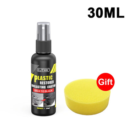 Car Plastic Restorer Back To Black Gloss Plastic Renovator Longlasting