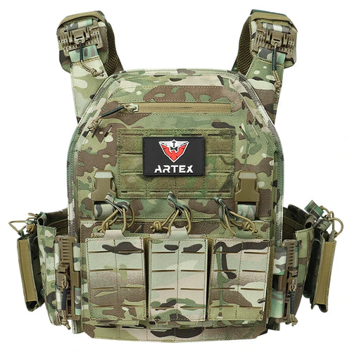 Ranger Green Plate Carrier Tactico Vest With Quick Release Security