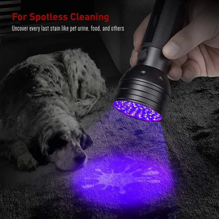 12/21/51 LED Protable UV Flashlight Black Light Ultraviolet Torch