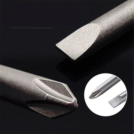 Screwdriver Set Strong Magnetic Batch Head Steel Slotted Phillips