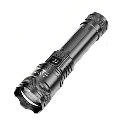 High Power 2000LM LED Flashlight Built-in Battery USB Rechargeable