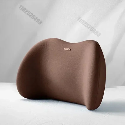 Car Headrest Lumbar Support Memory Cushion Foam Vertebral Lumbar Auto