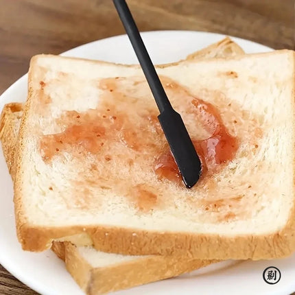 3-Piece Mini Silicone Spatula Set - Heat Resistant, Multiple Sizes for