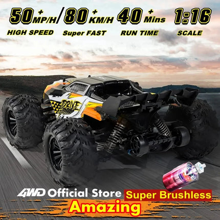 4WD Remote Control Car Off Road 4x4 RC High Speed Buggy Truck Super