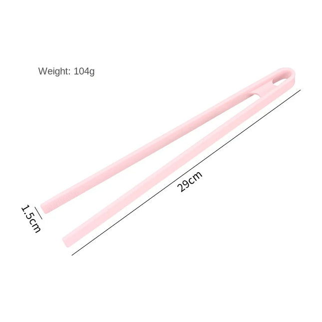 Silicone Food Toast Tongs Trivet Tongs for Kitchen Tongs Non-slip
