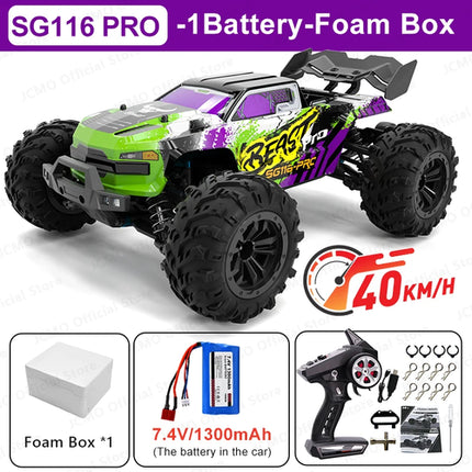 SG116MAX 80KM/H High Speed RC Car Brushless 4WD Off-Road Drift Remote