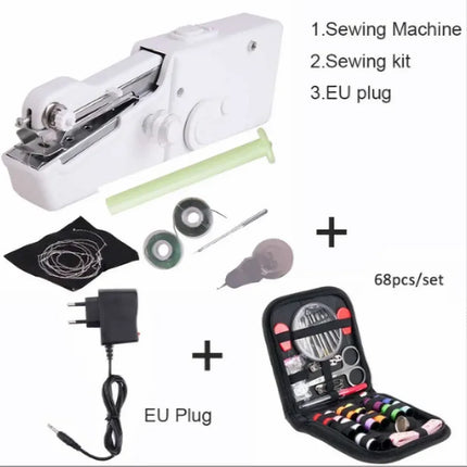 Mini Handheld Sewing Machine, Quick Sewing Portable Sewing Machine,