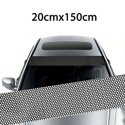 Windshield Exteriors Car Sticker Vinyl Front Window Funny Sunshade