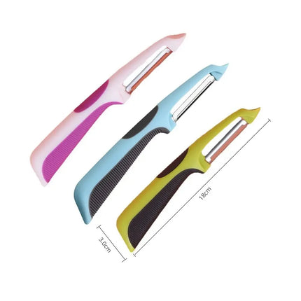 Multifunctional Vegetable and Fruit Peeler Kitchen Stainless Steel
