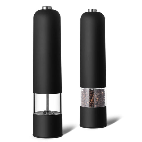 Kitchen Wholesale Battery Plastic Salt Pepper Mill Electric Battery