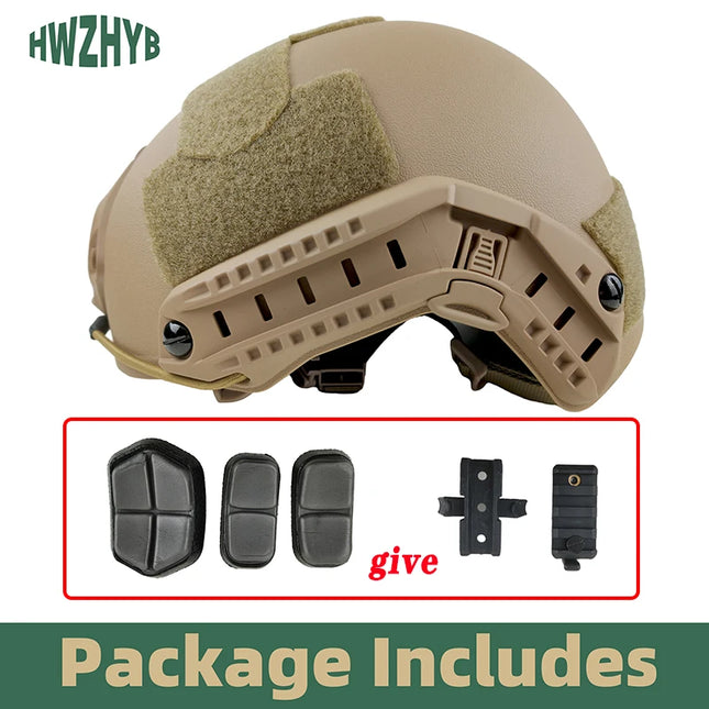 FAST riot helmet BOOIU quick tactical helmet ABS new sports outdoor PJ