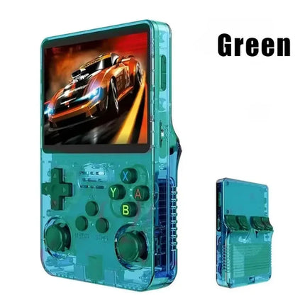 128GB R36S Retro Handheld Video Game Console 3.5Inch IPS Screen Player