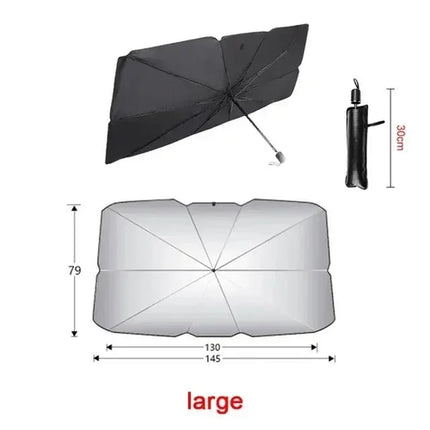 Car Sunshade Umbrella For Auto Shading Car Sun Shade Protector Parasol