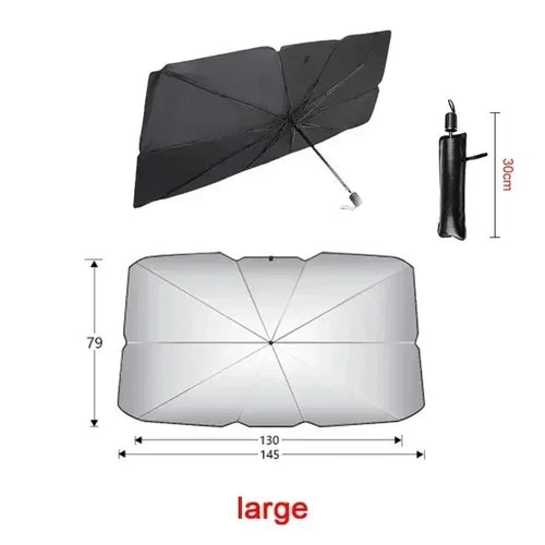 Car Sunshade Umbrella For Auto Shading Car Sun Shade Protector Parasol