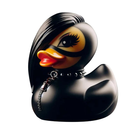 Goth Satanic Duck Gothic Cyberpunk Aviator Resin Punk Ducks Statue