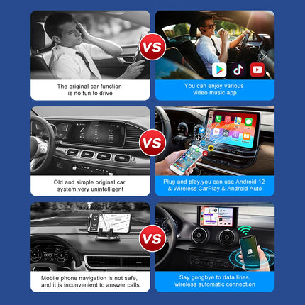 2025 CarPlay Smart Ai Box Android Wireless CarPlay Android Auto