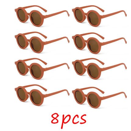 Children's sunglasses, inset style  round frame, 1-7 year old baby