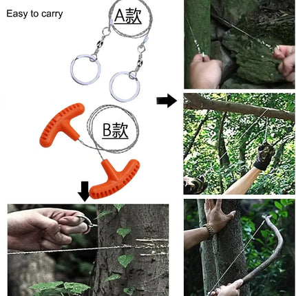 High-quality Multi-purpose Mini Pocket Wire Saw Stainless Steel Wire