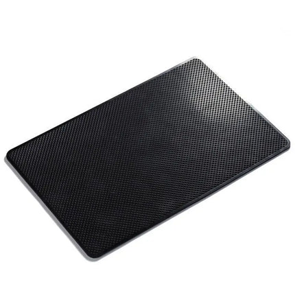 3PCS Car Dashboard Non-Slip Mats, Removable Sticky Silicone Gel Pad,